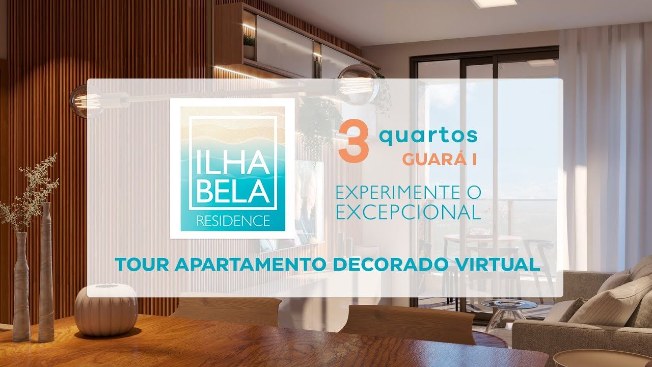 Tour decorado Emplavi - Ilha Bela Residence 03 Quartos Guará I