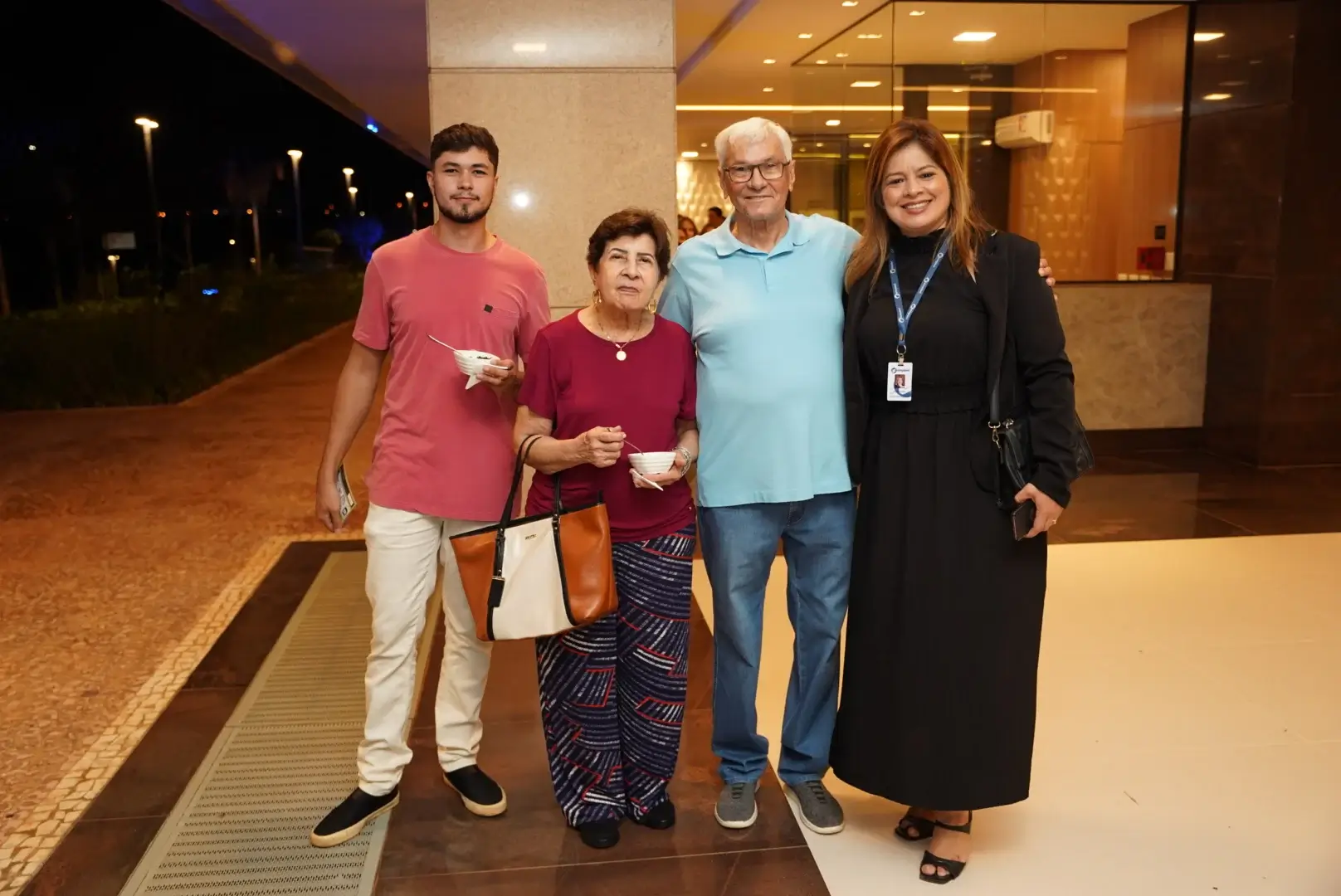 Evento de entrega do Parque das Gardênias