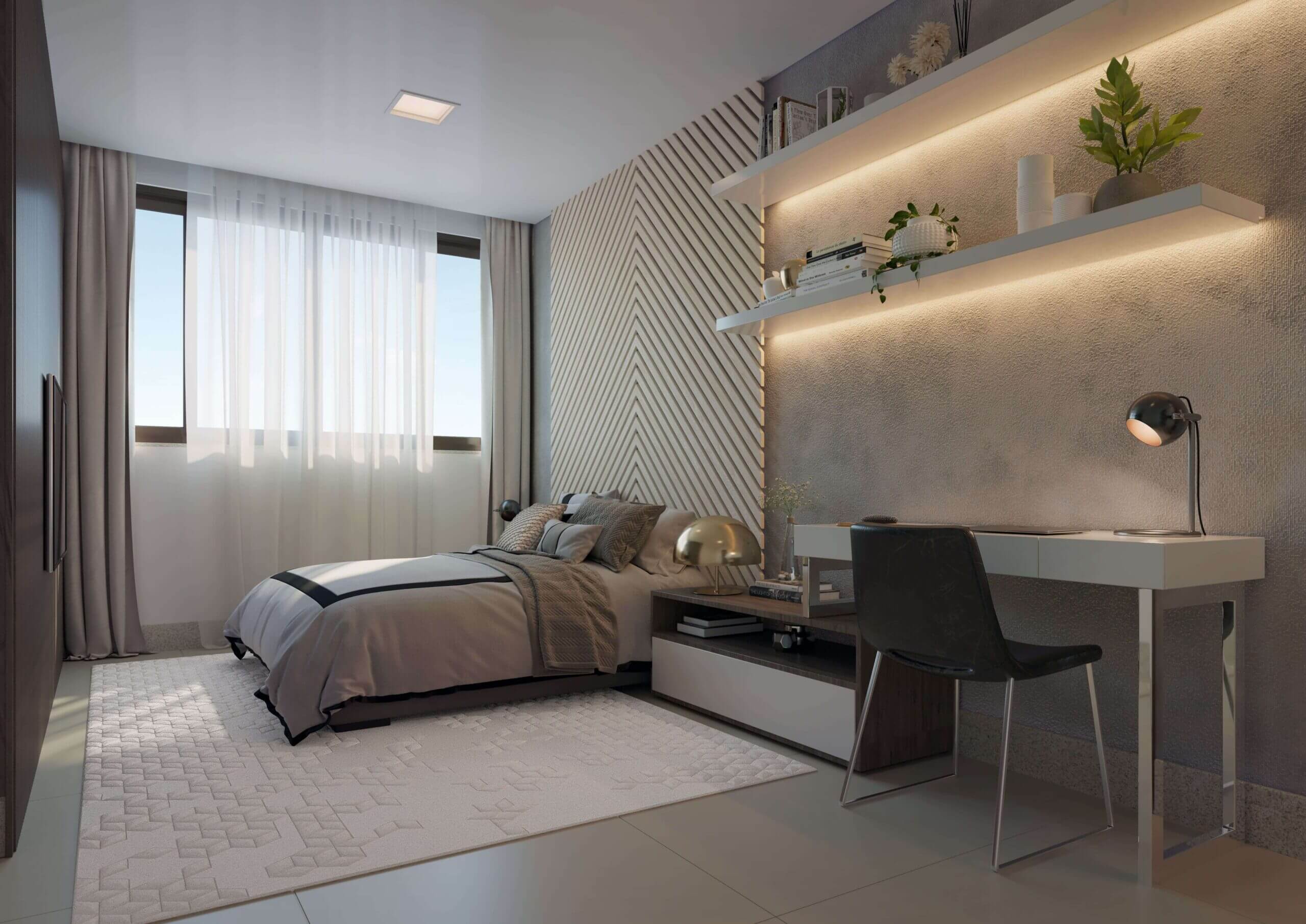 Sugestão de Decoração da Suíte Casal